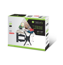 Techly 364451 Wieszak TV 25-52" ścienny obrotowy - B2B Netinet