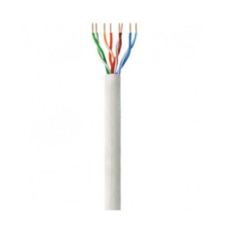 Kabel skrętka Cat6 UTP LSZH drut 305m 100% CU szary