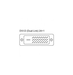 Kabel DVI-D na DVI-D Dual Link 24+1 M/M 1.8m
