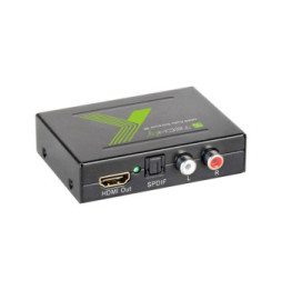 Ekstraktor audio SPDIF 5.1CH, analog RCA 2CH z HDMI 4K60Hz