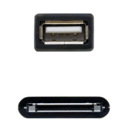 Adapter USB 2.0 OTG USB-A na 30pin Samsung Galaxy  F/M 0.1m