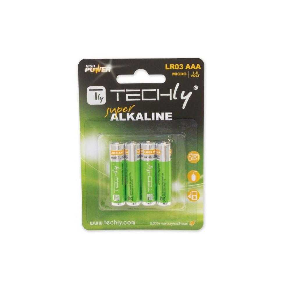 Baterie alkaliczne AAA LR03 x4szt.