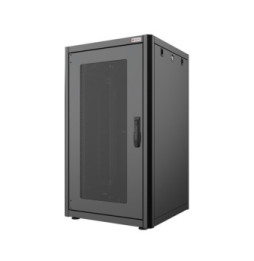 Szafa stojąca rack 19 42U 800x800 drzwi szklane