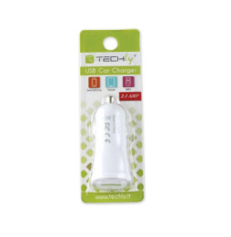 Techly 305281 Samochodowa ładowarka 2x USB 5V 2.1A