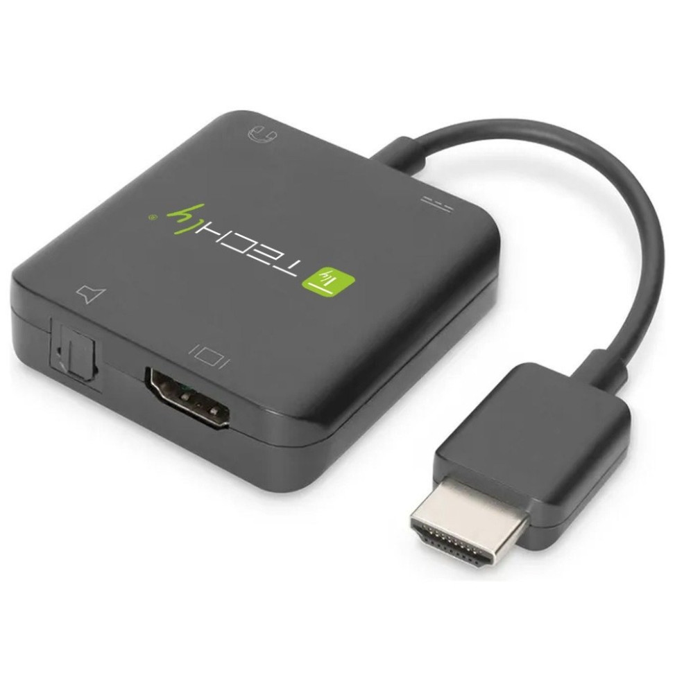 Ekstraktor audio SPDIF 5.1CH, analog 3.5mm 2CH z HDMI 4K30Hz