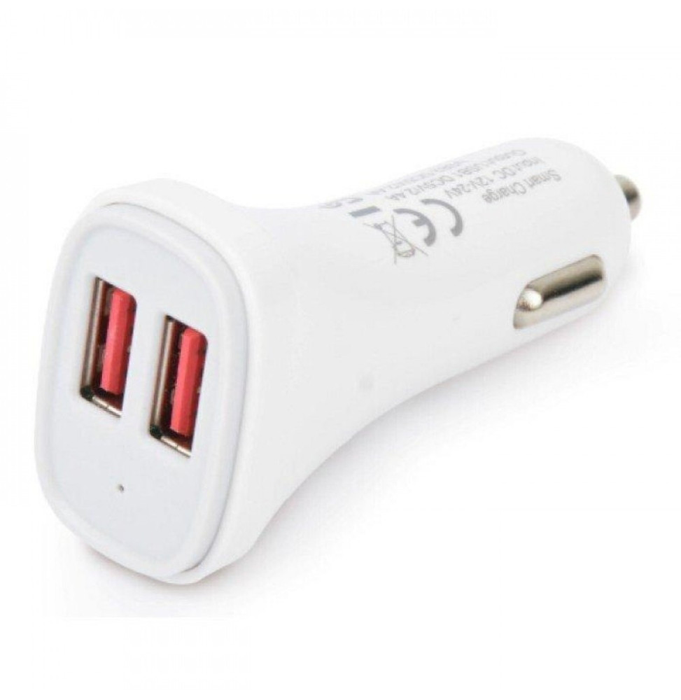 Techly 022182 Samochodowa ładowarka 2x USB 5V 4.8A