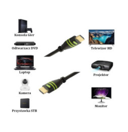 Kabel HDMI na HDMI 1.4 M/M 10m