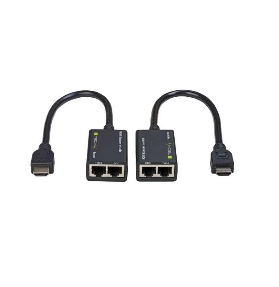 Extender HDMI 1080p60Hz do 30m po skrętce Kat5e/6