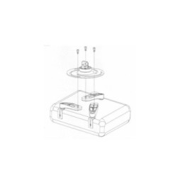 Techly 301559 Uchwyt do projektora sufitowy 30-37cm