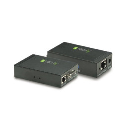 Extender VGA 1080p60Hz do 100m po skrętce Kat5e audio