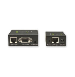 Extender VGA 1080p60Hz do 100m po skrętce Kat5e audio