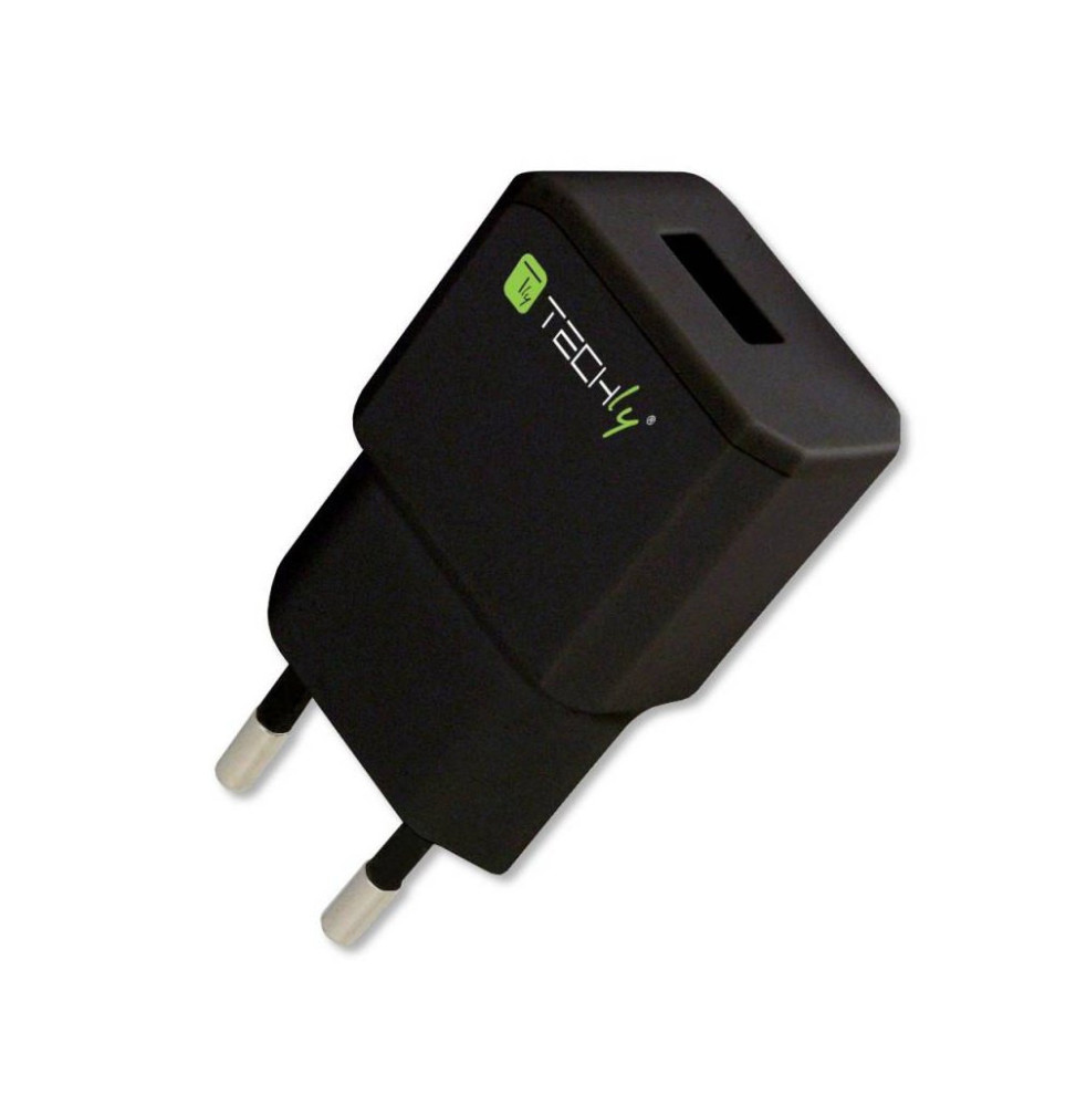 Techly 022380 Sieciowa ładowarka USB 5V 2.1A 10W slim