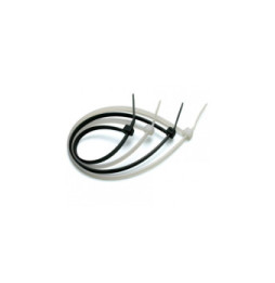 Opaski zaciskowe "trytytki" 280X4,8mm czarne 100szt