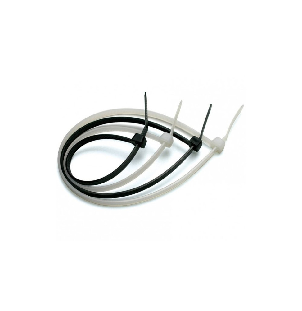 Opaski zaciskowe "trytytki" 280X4,8mm czarne 100szt