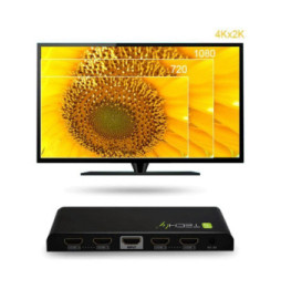 Techly 306653 Splitter 1x4 HDMI 4K*30Hz aktywny