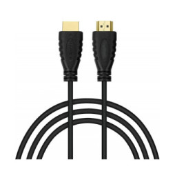 Techly 025909 Kabel HDMI 2.0 4K*60Hz Ethernet 1m czarny