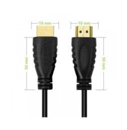Techly 025909 Kabel HDMI 2.0 4K*60Hz Ethernet 1m czarny