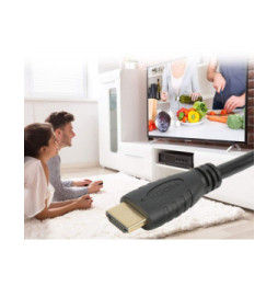Techly 025909 Kabel HDMI 2.0 4K*60Hz Ethernet 1m czarny