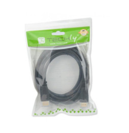 Techly 025909 Kabel HDMI 2.0 4K*60Hz Ethernet 1m czarny