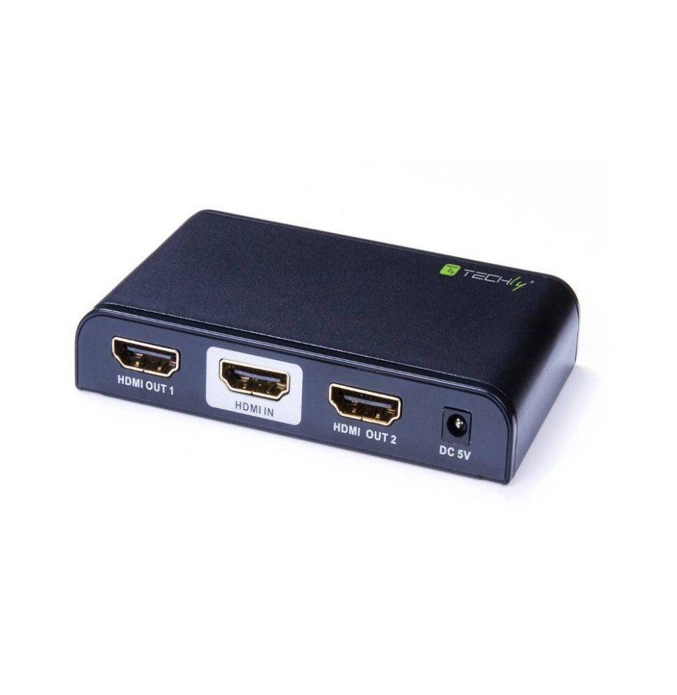 Techly 023974 Splitter 1x2 HDMI 2.0 4K*60Hz aktywny