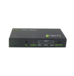 Techly 309913 Switch 3x1 HDMI 4K*30Hz z pilotem IR