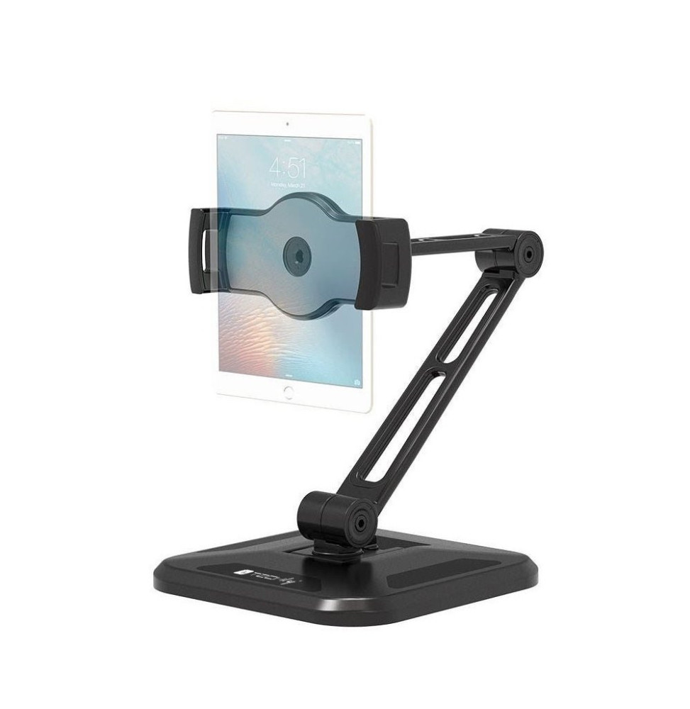 Techly 026371 Uchwyt biurkowy lub ścienny do tabletu 4.7-12.9"