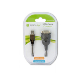 Konwerter USB na RS232/DB9 M/M na kablu 45cm Blister
