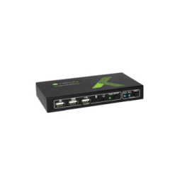 Techly 028696 Przełącznik KVM 2x1 HDMI/USB 4K*60Hz