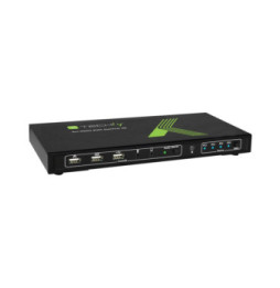 Techly 028702 Przełącznik KVM 4x1 HDMI/USB 4K*60Hz