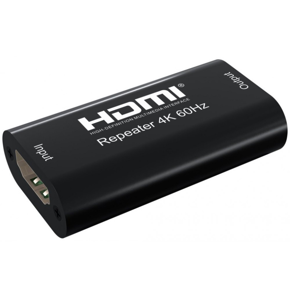 Wzmacniacz repeater sygnału 4K HDMI do 40m