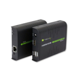 Extender KVM HDMI/USB 1080p60Hz do 120m po skrętce Kat6