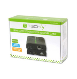 Extender KVM HDMI/USB 1080p60Hz do 120m po skrętce Kat6