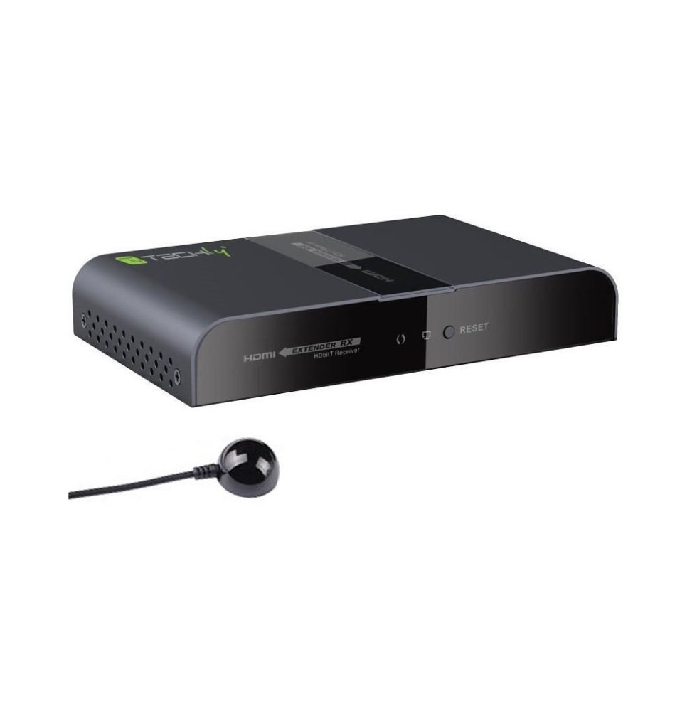 Extender RX HDMI 1080p60Hz do 300m po PLC PowerLine IR