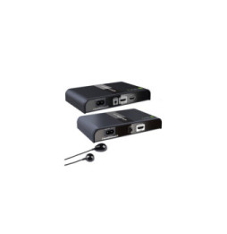 Extender HDMI 1080p60Hz do 300m po PLC PowerLine IR