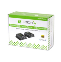 Extender HDMI 1.4 1080p60Hz do 40m po skrętce Kat6 IR PoC