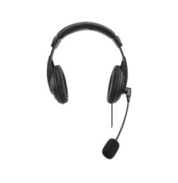 Słuchawki USB stereo nauszne z mikrofonem
