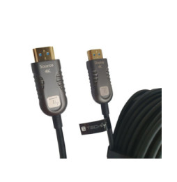 Kabel HDMI na HDMI 2.0 optyczny 4K M/M 30m