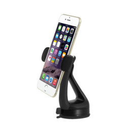 Techly 028597 Samochodowy uchwyt na telefon z przyssawką