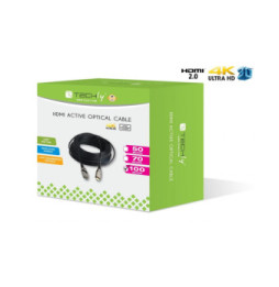 Kabel HDMI na HDMI 2.0 optyczny 4K 100m