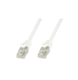 Patchcord utp 5M C6 biały