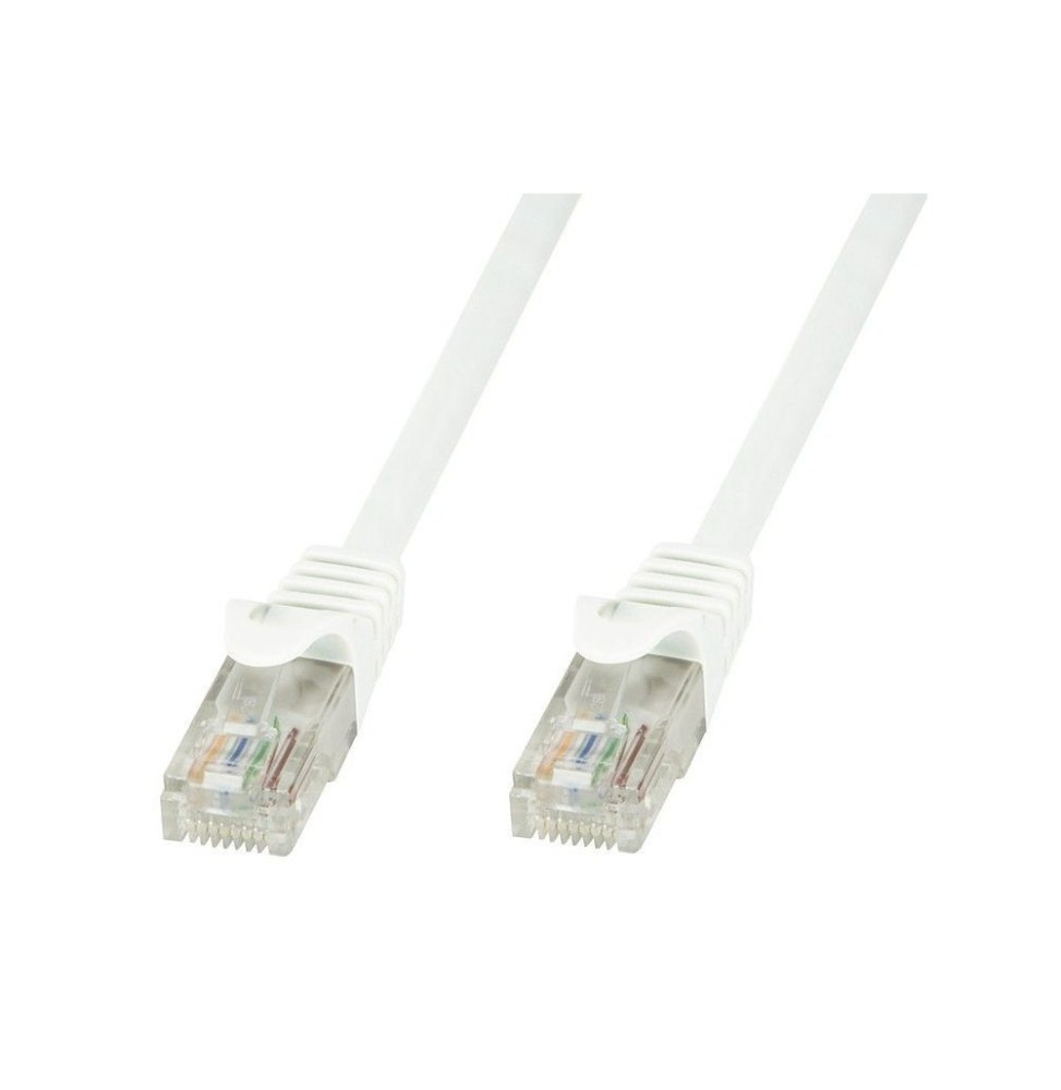 Patchcord utp 5M C6 biały