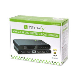 Techly 028245 Splitter 1x4 HDMI 2.0 4K*60Hz aktywny EDID