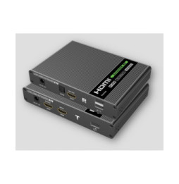 Extender KVM HDMI/USB 4K60Hz do 70m po skrętce Kat6A