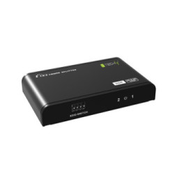 Techly 104837 Splitter 1x2 HDMI 2.0 4K*60Hz aktywny EDID