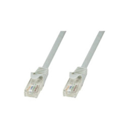 Patchcord utp 0,5M C5 cca szar