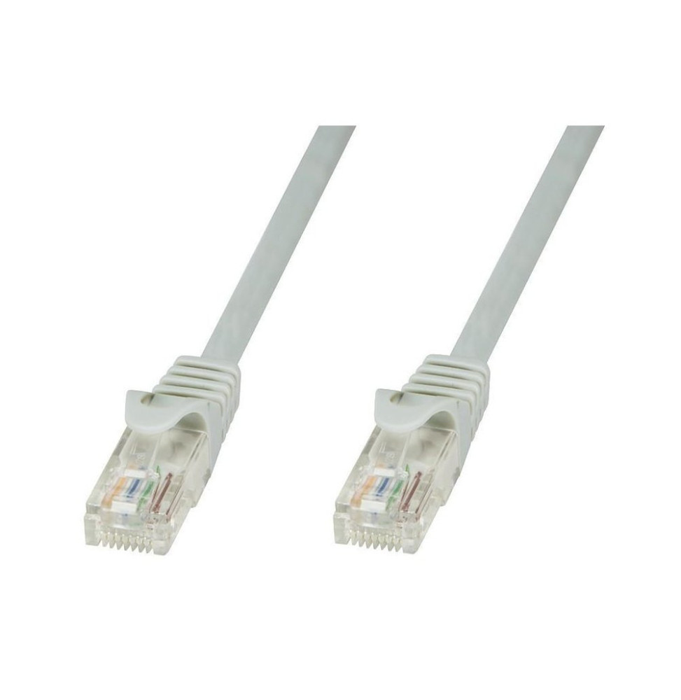 Patchcord utp 0,5M C5 cca szar