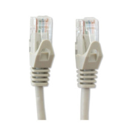 Patchcord utp 0,5M C5 cca szar