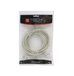 Patchcord utp 0,5M C5 cca szar