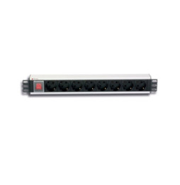 Listwa zasilająca 19' 1.5U X8 - gniazda Schuko