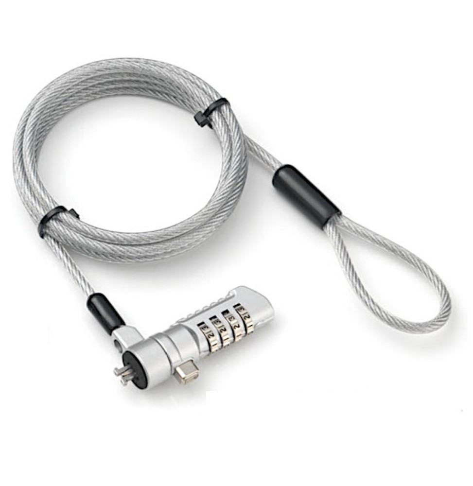 Techly 107296 Linka zabezpieczająca do laptopa Nano Slot